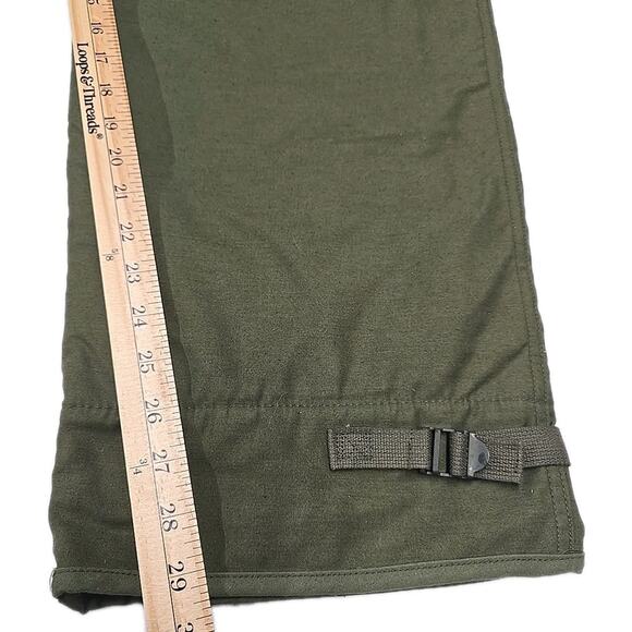 USGI Cold Weather Permeable Pants Trousers Sz L Made by Alpha Vintage Military - Picture 9 of 12